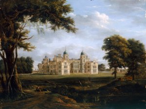 Charlton Park, 1800 körül (olaj, panel)
