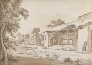 Romos farm Coombe közelében, Gittishamben, Devonshire-ben, három mérföldre Honitontól, Devon