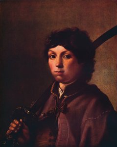 "Egy fiú szablyával", XVII. század. alkotó: Hendrik Gerritsz Pot