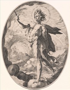 Apollo, 1588. alkotó: Hendrik Goltzius