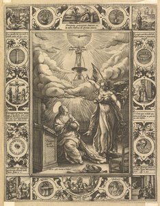 Ave Maria, Allegorikus jelenetek Krisztus életéről, Keresztény és profán allegóriák című részből. alkotó: Hendrik Goltzius