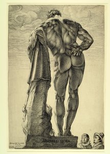 Farnese Hercules alkotó: Hendrik Goltzius