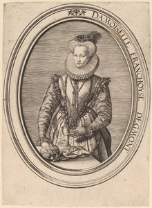 Françoise van Egmond alkotó: Hendrik Goltzius