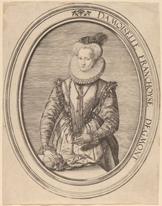 Françoise van Egmond alkotó: Hendrik Goltzius