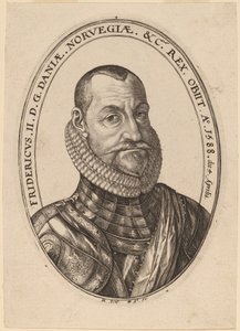 Frigyes, Dánia és Norvégia királya alkotó: Hendrik Goltzius