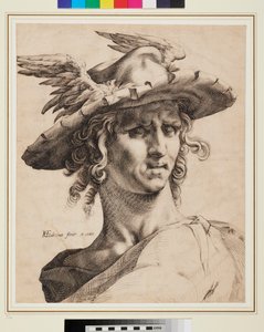 A Mercury vezetője alkotó: Hendrik Goltzius