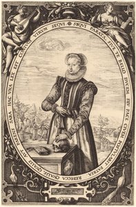 Josina Hamels alkotó: Hendrik Goltzius