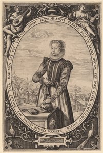 Josina Hamels alkotó: Hendrik Goltzius