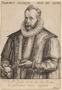 Justus Lipsius alkotó: Hendrik Goltzius