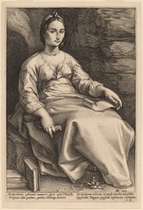 Melpomene alkotó: Hendrik Goltzius