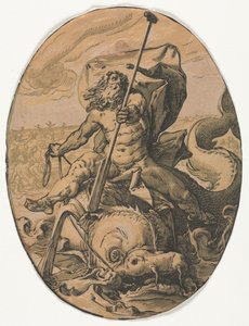 Neptun. alkotó: Hendrik Goltzius