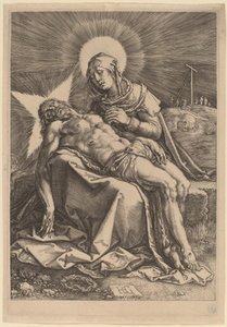 Pietà (A szomorú szűz a halott Krisztussal az ölében) alkotó: Hendrik Goltzius