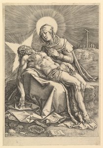 Pietà, 1596. alkotó: Hendrik Goltzius