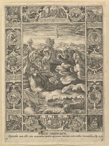 Punitio Malorum, A keresztény hit allegóriáiból, Christian és Profane Allego-ból....n.d. alkotó: Hendrik Goltzius