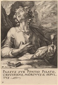 Szent János alkotó: Hendrik Goltzius