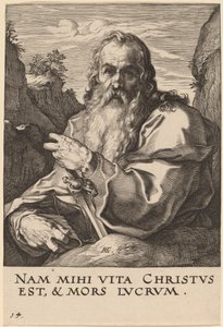Szent Pál alkotó: Hendrik Goltzius