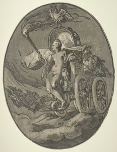 Hét istenség: Nox Night, 1588-1590. alkotó: Hendrik Goltzius