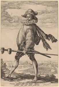 A gyalogság kapitánya alkotó: Hendrik Goltzius