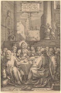 Az utolsó vacsora alkotó: Hendrik Goltzius