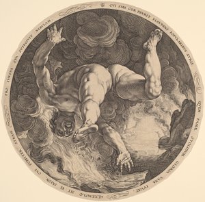 Ixion alkotó: Hendrik Goltzius, after Cornelis Cornelisz van Haarlem