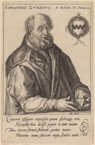 Johannes Zurenus (Jan van Zuren) alkotó: Hendrik Goltzius after Maerten van Heemskerck