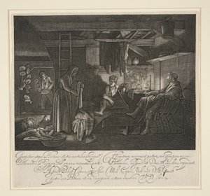 Jupiter és Merkúr Philemon és Baucis házában