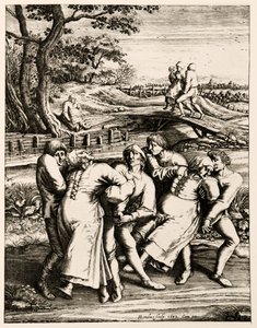 Táncoló pestis, Strasbourg, Elzász. 1518