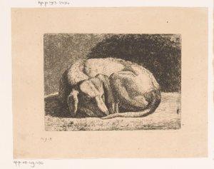 alvó kutya alkotó: Hendrik Jozef Franciscus van der Poorten