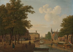 Kilátás a Houtmarktra, Amszterdam