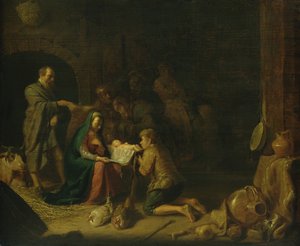 A Pásztorok imádata alkotó: Hendrik Martensz Sorgh