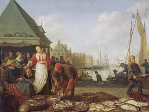 A rotterdami halpiac (olaj tölgy panelen)