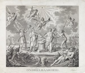 Az oszthatatlanság allegóriája, 1795 Oszthatatlanság (cím az objektumon) Az 1795-ös forradalom négy allegóriája (sorozat címe)