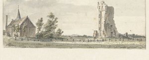 A ház romjai Clevesben, Haarlem közelében