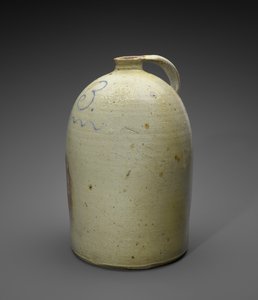 Kancsó, c. 1886-1905 (sómázas kőedény kobalttal)