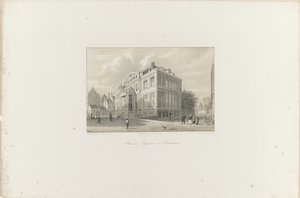 A Rotterdami Boijmans Múzeum képe, 1854 Boijmans Múzeum Rotterdamban (cím a tárgyon) A Toonkunst Népszerűsítő Társaság, annak Zenei Fesztiválja és Rotterdam városa. az 1854-es év emléke (a sorozat címe a tárgyon)