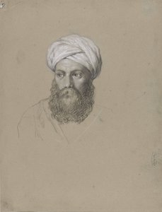 Egy turbános arab feje alkotó: Hendrik Willem Cramer