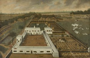 Egy holland gyár Bengáliában alkotó: Hendrik van Schuylenburgh