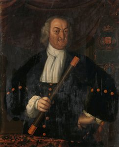 Hendrik Swaardecroon (1718-1725) Hendrik Swaardecroon (Hendrick Zwaardecroon), Holland Kelet-India főkormányzójának portréja alkotó: Hendrik van den Bosch