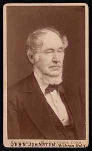 John Johnston portréja 1806-1879, 1876 előtt. alkotó: Hennigar Bros