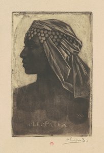 Kleopátra alkotó: Henri-Charles Guérard