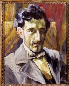 Maurice Ravel (1875-1937) zeneszerző portréja Henri Manguin (1874-1949) festménye 1903 V. 0,43x034 m Párizs, modern nemzeti művészeti múzeum