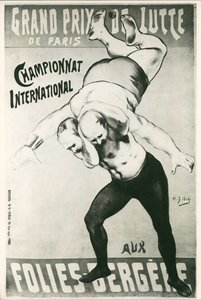 Henri G. Ibels: Grand Prix de Lutte de Paris ... (litho)
