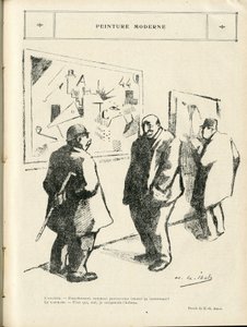Illusztráció: H. G. Ibels (1867-1936) a Le Rire-ben, 04/02/22 - Modern festészet - Művészet, antiszemitizmus, avantgárd - zsidó alkotó: Henri Gabriel Ibels
