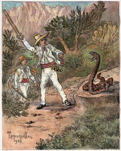 Kígyó támadás alkotó: Henri-Garnier Tanconville