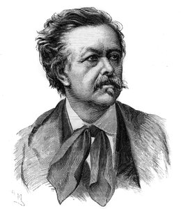 Emile Gigault de La Bedolliere (1812-1883) francia író, újságíró és műfordító portréja – metszet Henri Meyer rajza alapján alkotó: Henri (after) Meyer