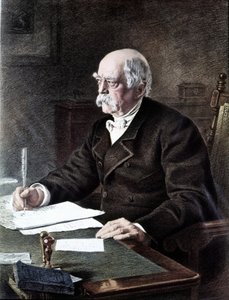 Ottó, Bismarck herceg (1815-1898), német államférfi a Mindenszentek festménye szerint