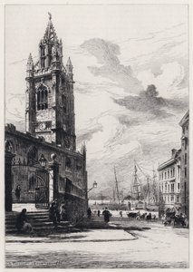 Szent Miklós templom, Liverpool (rézkarc)