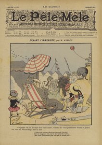 A végtelenség előtt. Illusztráció: Le Pele-Mele, 1901