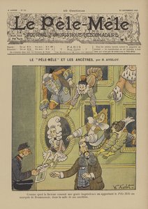 A Pele-Mele és az ősök. Illusztráció: Le Pele-Mele, 1902