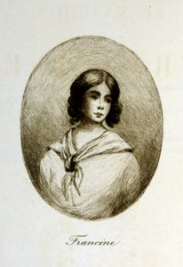 Henri Boutet illusztrációja, Louis-Henri Murger, más néven Henri Murger „Francine
